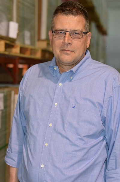 In this photo is pictured Mr. Goetz Milcke, at Sentinel Solar's Concord distribution warehouse in Ontario, Canada. Photo Credit: Sentinel Solar Marketing Dept. Photo taken on May 17th, 2016.
