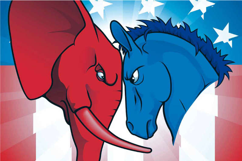 ​2016 US Election: A Political Battlefield.