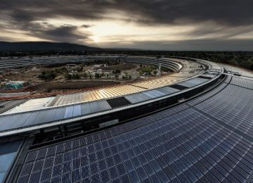 Apple’s new HQ is capable of generating 17 megawatts of solar electricity