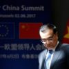 Chinese Premier Li arrives to attend EU-China Summit in Brussels