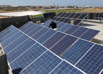The world bank will support solar energy projects in the Gaza