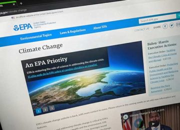 Biden reinstates EPA webpage on climate change deleted under the past Trump administration