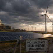 Corporate renewable energy deals in Alberta declined 99% from 2023 to 2025 (PVBuzzMedia).