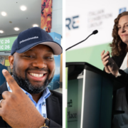 Renewable Energy Conference Conversation collage